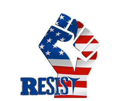特朗普，唐納德·特朗普，抵抗，抵抗，三月，反對