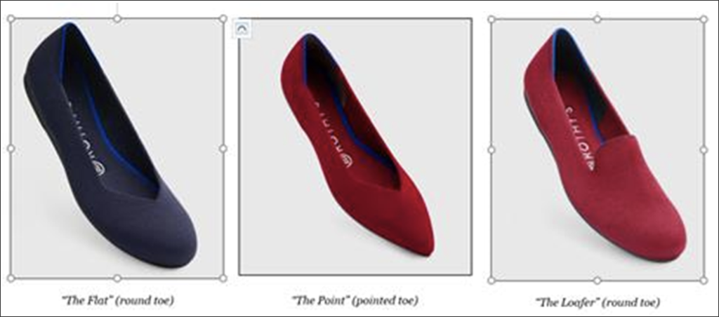 A pair of red and black shoes  Description automatically generated with low confidence